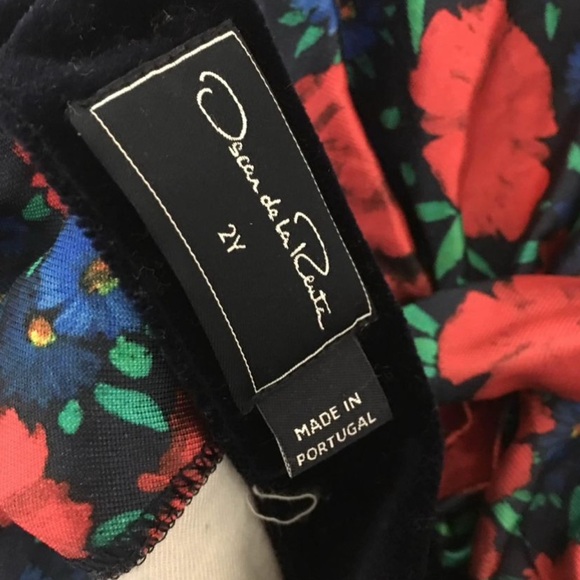 Oscar de la Renta baby girl toddler dress holiday fancy 2T - Picture 2 of 3